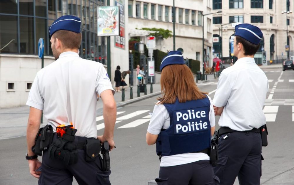 Politiecontrole op straat